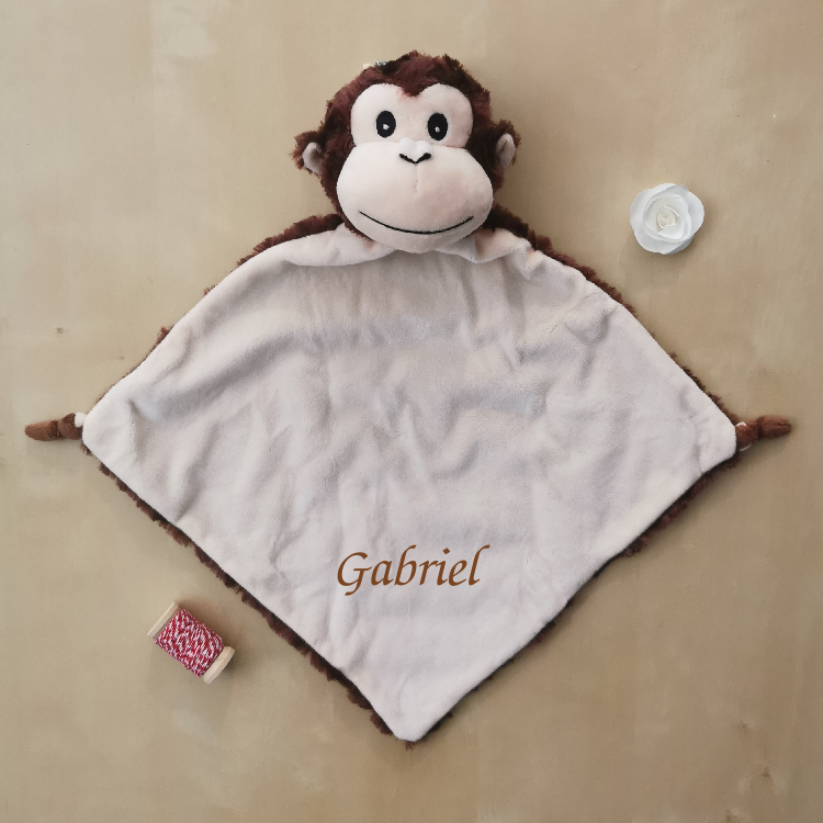 Cubbies maxi blanket brown monkey 40 cm 